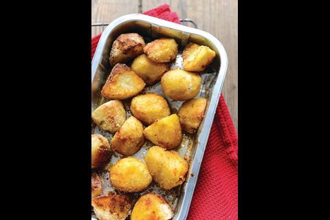 Morrisons' Christmas dinner offer includes goose fat roast potatoes for £1.49.